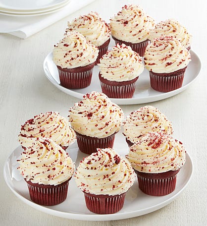 Jumbo Red Velvet Cupcakes